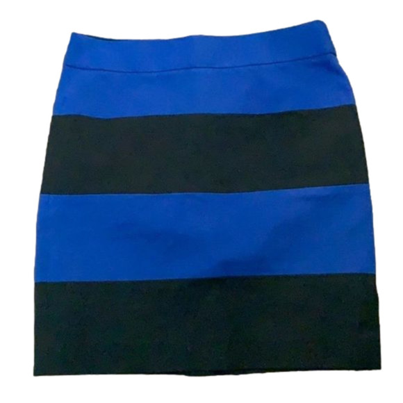 𝅺BANANA Republic Striped Mini Skirt - Picture 1 of 8